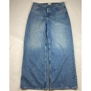 NWOT Reformation Cary High Rise Slouchy Wide Leg Jeans Size 34 Colorado